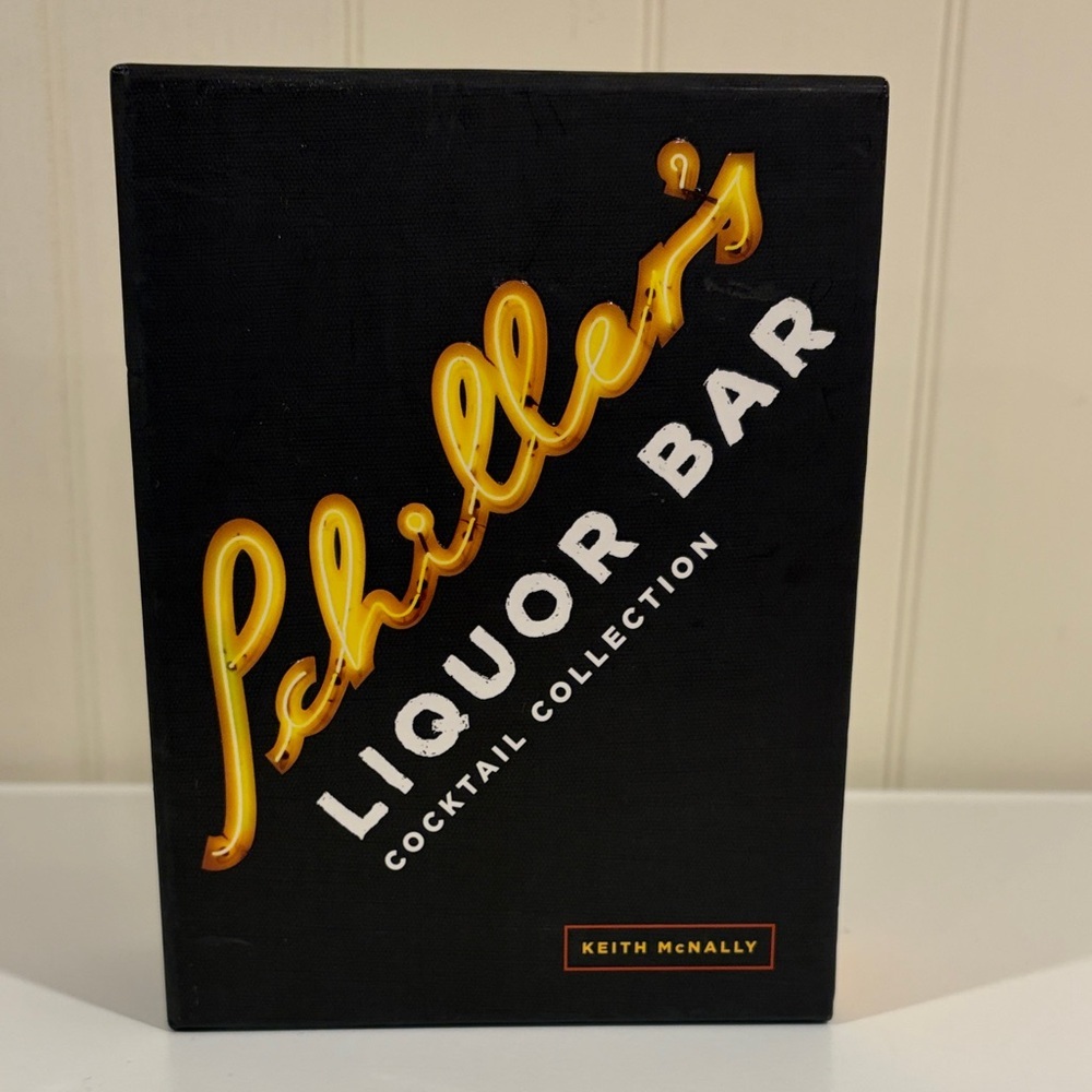 Schiller's Liquor Bar Cocktail Collection Book Set of 4 Classic Cocktails